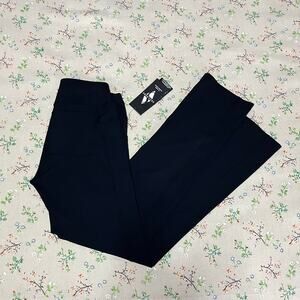 Skechers The Go Walk Pant Nylon Straight Leg Flare Legging Black Medium Workout